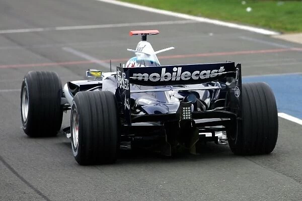 F1 Testing: Williams aero detail: F1 Testing, Day 2, Silverstone, England