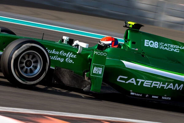 F80P3745. 2014 GP2 Series Test 1. Yas Marina Circuit, Abu Dhabi, UAE.