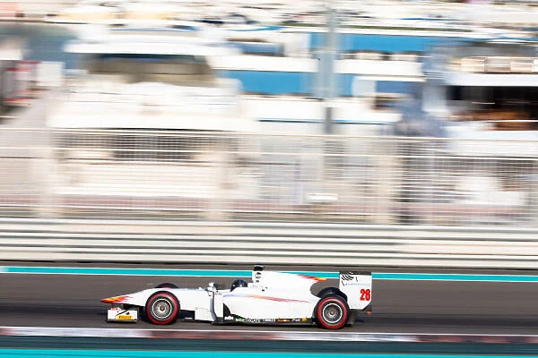 F80P5114. 2014 GP2 Series Test 1. Yas Marina Circuit, Abu Dhabi, UAE.