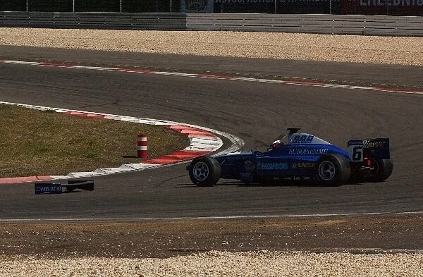 Fabrizio Del Monte (ITA) GP Racing F3000 retired from the race after an accident
