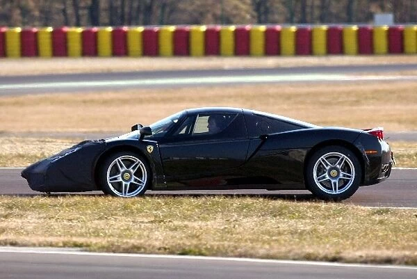 Ferrari Road Car Testing: A Ferrari Enzo road car is put through its paces