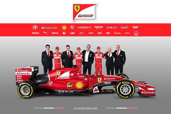 Ferrari SF-15T Reveal 30 January 2015 Esteban Gutierrez