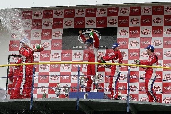 FIA GT Championship: 2nd: Thomas Biagi  /  Christian Montenari AF Corse, left