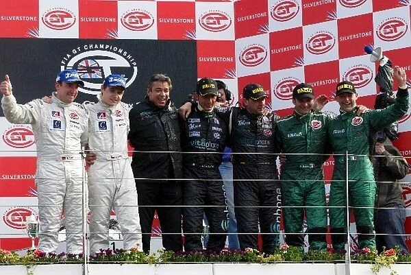 FIA GT Championship: 3rd: Fabio Babini  /  Fabrizio Gollin Aston Martin Racing BMS, right