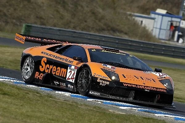 FIA GT Championship: Andrea Piccini DAMS Lamborghini Murcielago R-GT retired from the race