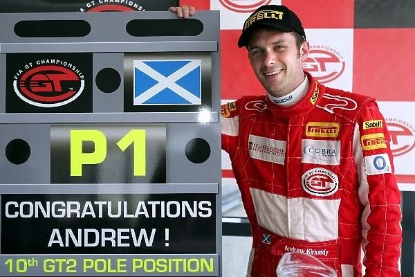 FIA GT Championship: Andrew Kirkaldy Scuderia Ecosse secured his 10th GT2 pole in the FIA GT Championship
