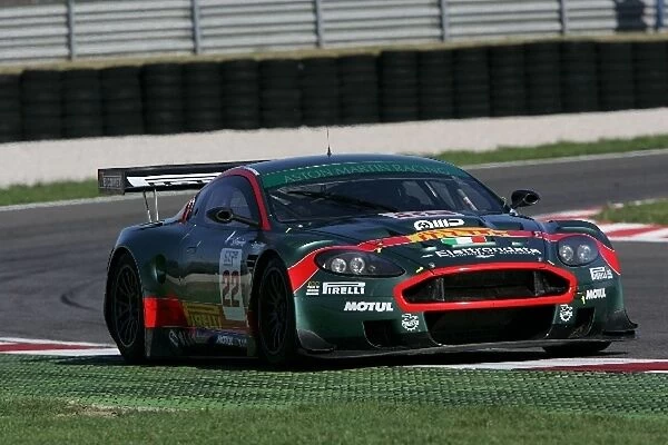 FIA GT Championship: Ferdinando Monfardini  /  Enrico Toccacelo Aston Martin Racing BMS Aston Martin DBR9