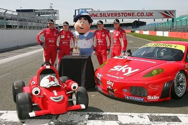 FIA GT Championship Preview: The CRS Racing Team with Roary the Racing Car and Big Chris