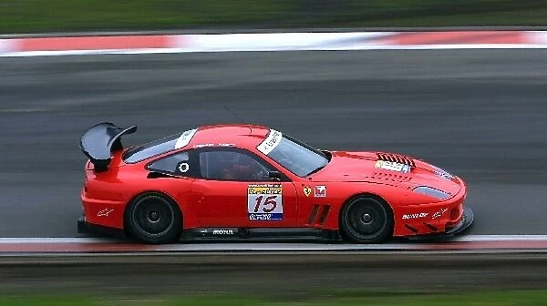 FIA GT Championship: The Prodrive Ferrari 550 Maranello of Rickard Rydell and Peter Kox qualified on pole but finished third