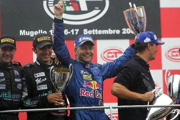 FIA GT Championship: Race winner Philipp Peter Race Alliance, centre