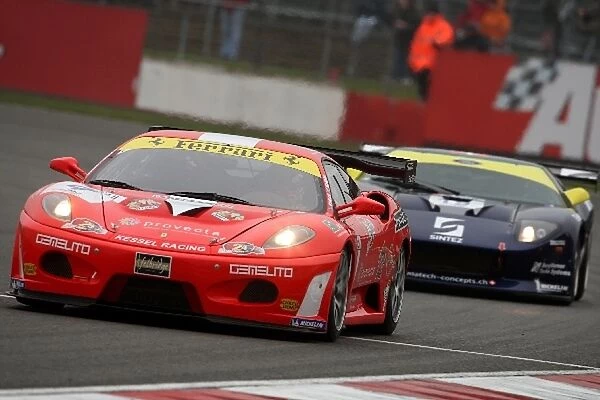 FIA GT3 European Championship: Paul Warren  /  Chris Hyman Kessel Racing Ferrari 430 GT3