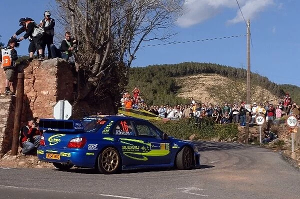 FIA World Rally Championship: Chris Atkinson, Subaru Impreza WRC, on Stage 5