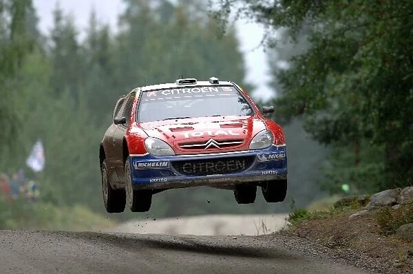 FIA World Rally Championship: Francois Duval, Citroen Xsara WRC, on stage 4