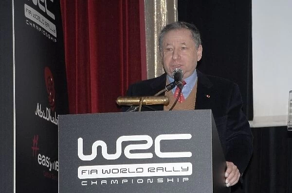FIA World Rally Championship: Jean Todt FIA President