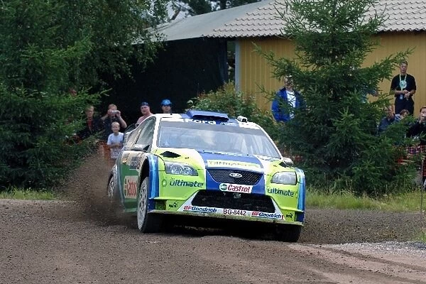 FIA World Rally Championship: Marcus Gronholm, Ford Focus WRC, on Stage 6