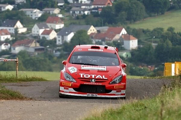 FIA World Rally Championship: Markko Martin, Peugeot 307 WRC, on Stage 7 climbed to fourth place at the end of leg 2