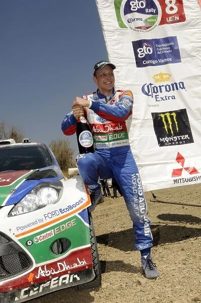 FIA World Rally Championship: Mikko Hirvonen, Ford Fiesta RS WRC, wins the Power Stage