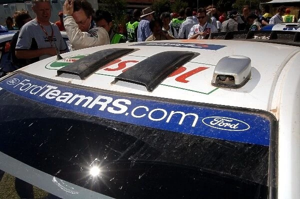 FIA World Rally Championship: The new 2006 Focus WRC sprouted some roof vents overnight
