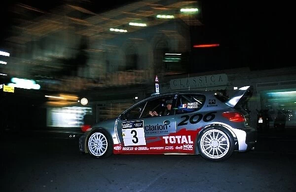 Fia World Rally Championship: Rally winner Gilles Panizzi, Peugeot 206 WRC