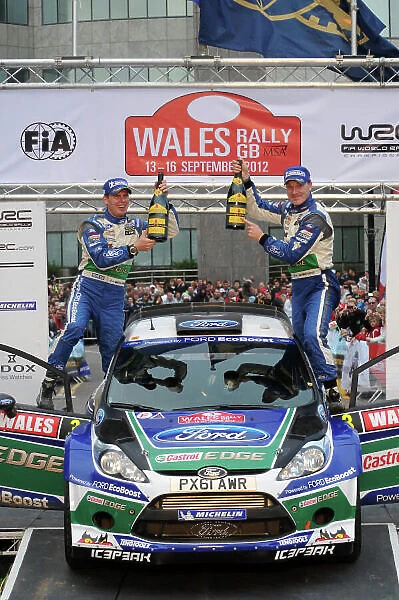FIA World Rally Championship, Rd10, Wales Rally GB, Day Three, Cardiff, Wales, 16 September 2012