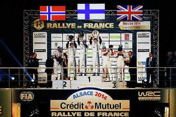 FIA World Rally Championship, Rd11, Rallye De France, Strasbourg, Alsace, France. Day One, Sunday 5 October 2014