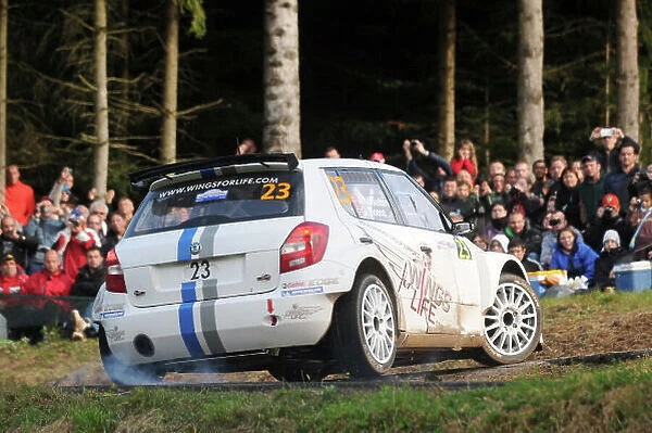 FIA World Rally Championship, Rd11, Rallye De France, Strasbourg, Alsace, France, Day Two, Saturday 6 October 2012