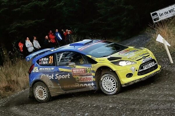 FIA World Rally Championship, Rd13, Wales Rally GB, Deeside, Wales, Day Two, Saturday 15 November 2014