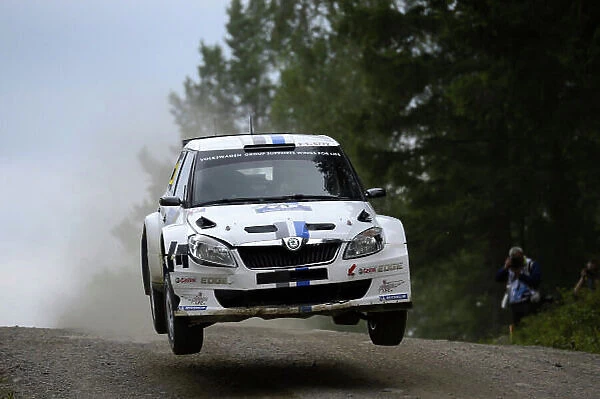 FIA World Rally Championship, Rd8, Neste Rally Finland, Jyvaskyla, Finland. Day Two, Friday 3 August 2012