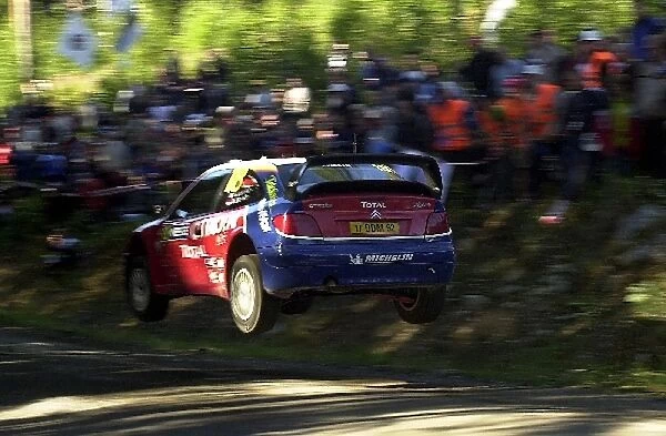 FIA World Rally Championship: Sebastien Loeb & Daniel Elena, Citroen Xsara WRC, finished 5th place overall on 2003 Rally Finland