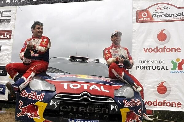 FIA World Rally Championship: Sebastien Loeb and Daniel Elena Citroen D3 WRC winners of the Power Stage