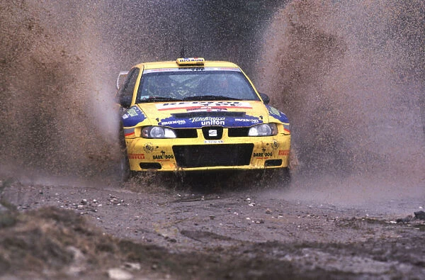 FIA World Rally-Didier Auriol and Dennis Giraudet-Seat
