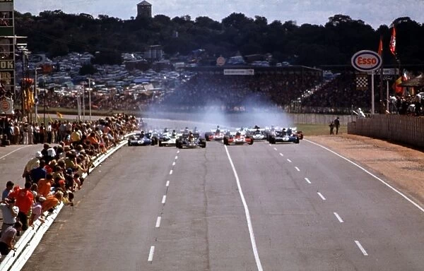Fittipladi, Regazzoni, Stewart, Hulme & Cevert: South African Grand Prix, Kyalami, 2-4 Mar 72