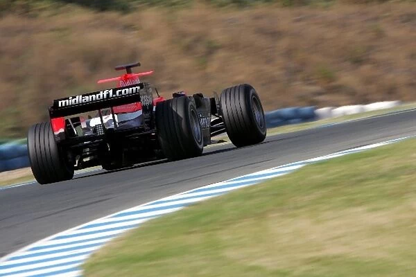 Formula 1 Testing: Christijan Albers MF1 Racing