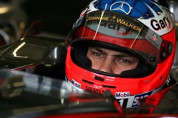 Formula 1 Testing: Gary Paffett Mclaren Mercedes Test Driver