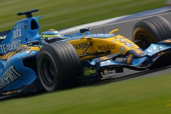 Formula 1 Testing: Giancarlo Fisichella Renault R26