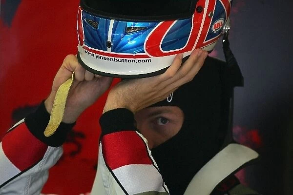 Formula 1 Testing: Jenson Button Honda F1