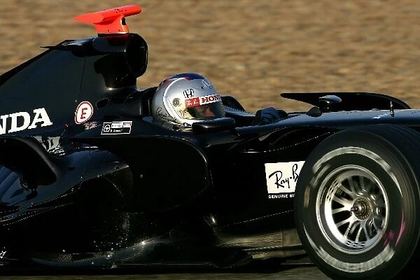 Formula 1 Testing: Marco Andretti Honda has his first run