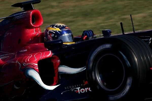 Formula 1 Testing: Neel Jani Scuderia Toro Rosso STR01 Third Driver