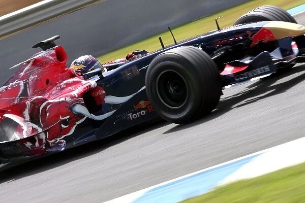 Formula 1 Testing: Neel Jani Scuderia Torro Rosso