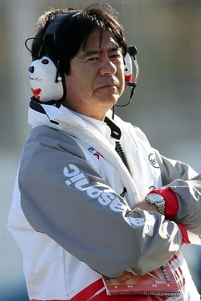 Formula 1 Testing: Norotoshi Arai Toyota Director of Technical Co-Ordination