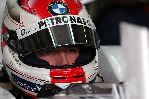 Formula 1 Testing: Robert Kubica BMW Sauber