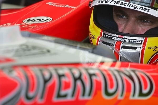 Formula 1 Testing: Tiago Monteiro MF1 M16