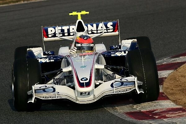 Formula 1 Testing: Timo Glock BMW Sauber tests for the first time