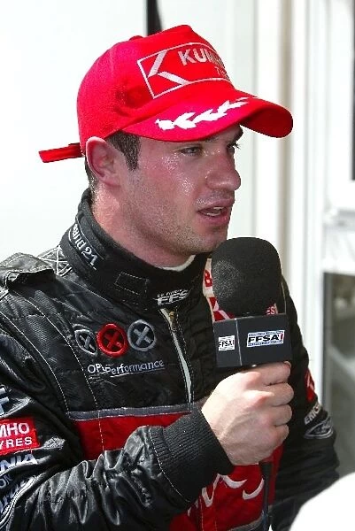 Formula 3 Euro Series: Race two winner Nicolas Lapierre Team Signature Plus is interviewed