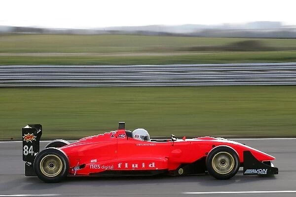 Formula 3 Testing: Cristiano Morgado: Formula 3 Testing, Snetterton, England, 2 March 2006