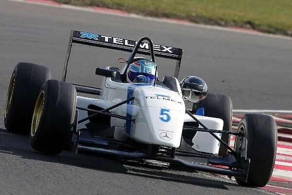 Formula 3 Testing: Salvador Duran: Formula 3 Testing, Snetterton, England, 2 March 2006