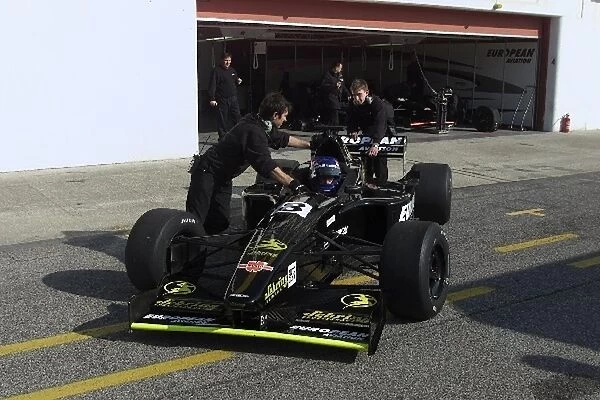 Formula 3000 Championship: Andrea Piccini tests with the Minardi Jnr team