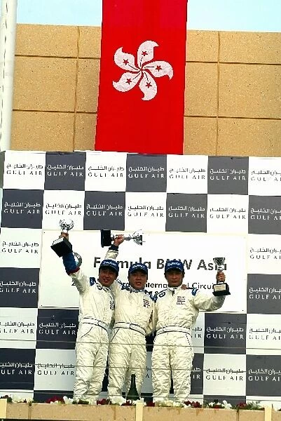 Formula BMW Asia Championship: K. You finished 2nd, race winner Marchy Lee, H. Lin finished 3rd on the podium