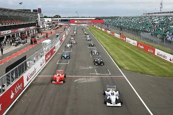 Formula BMW Europe: The start of the race