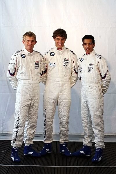 Formula BMW Pacific: Steel Guiliana with Chris Wootton Eurasia Motorsport and Axcil Jefferies Eurasia Motorsport